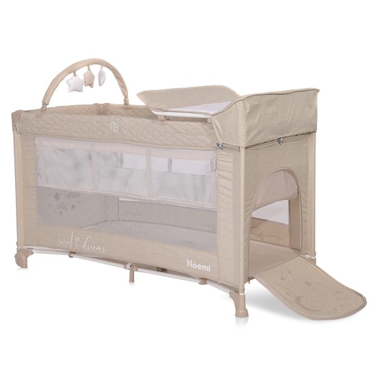 BABY COT NOEMI 2 LAYERS PLUS FOG BEIGE STAR BABY COT NOEMI 2 LAYERS PLUS FOG BEIGE STAR