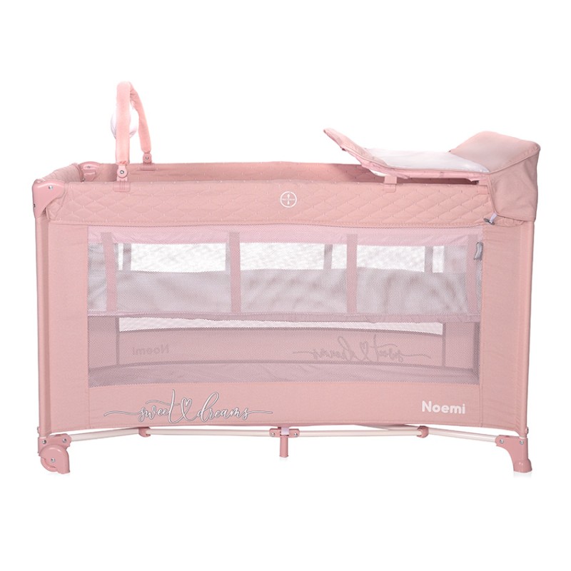 BABY COT NOEMI 2 LAYERS PLUS MELLOW ROSE STAR