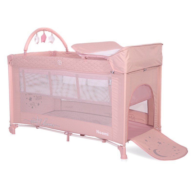 BABY COT NOEMI 2 LAYERS PLUS MELLOW ROSE STAR
