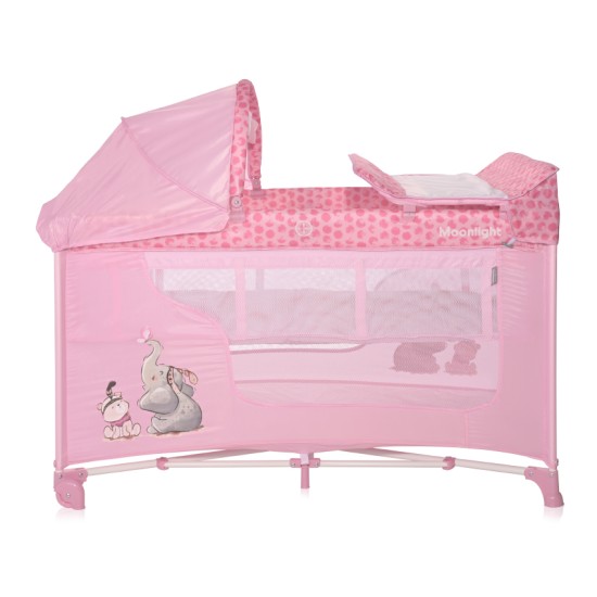 BABY COT MOONLIGHT 2 LAYERS PLUS MELLOW ROSE FELLO BABY COT MOONLIGHT 2 LAYERS PLUS MELLOW ROSE FELLO