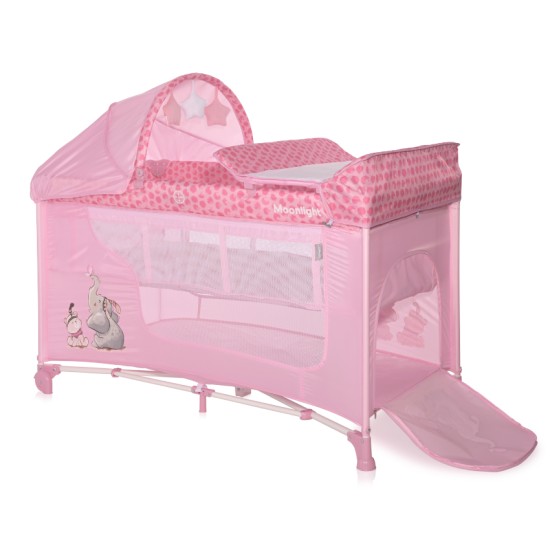 BABY COT MOONLIGHT 2 LAYERS PLUS MELLOW ROSE FELLO BABY COT MOONLIGHT 2 LAYERS PLUS MELLOW ROSE FELLO