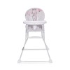HIGH CHAIR COOKIE NOBLE GREY&PINK RABBIT