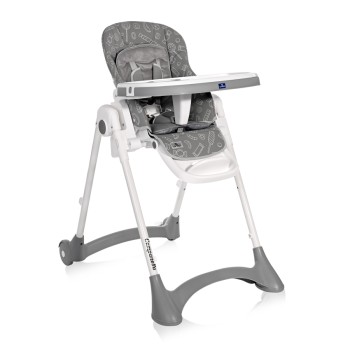 HIGH CHAIR CAMPANELLA GREY CANDY PU LEATHER