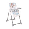 HIGH CHAIR FELICITA BABY BLUE PILOT PU LEATHER