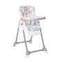 HIGH CHAIR FELICITA BABY BLUE PILOT PU LEATHER