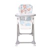HIGH CHAIR FELICITA BABY BLUE PILOT PU LEATHER