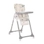 HIGH CHAIR FELICITA WHITE AFRICA PU LEATHER