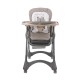 BABY HIGH CHAIR BELLISSIMO ALMOND BEIGE PU LEATHER BABY HIGH CHAIR BELLISSIMO ALMOND BEIGE PU LEATHER