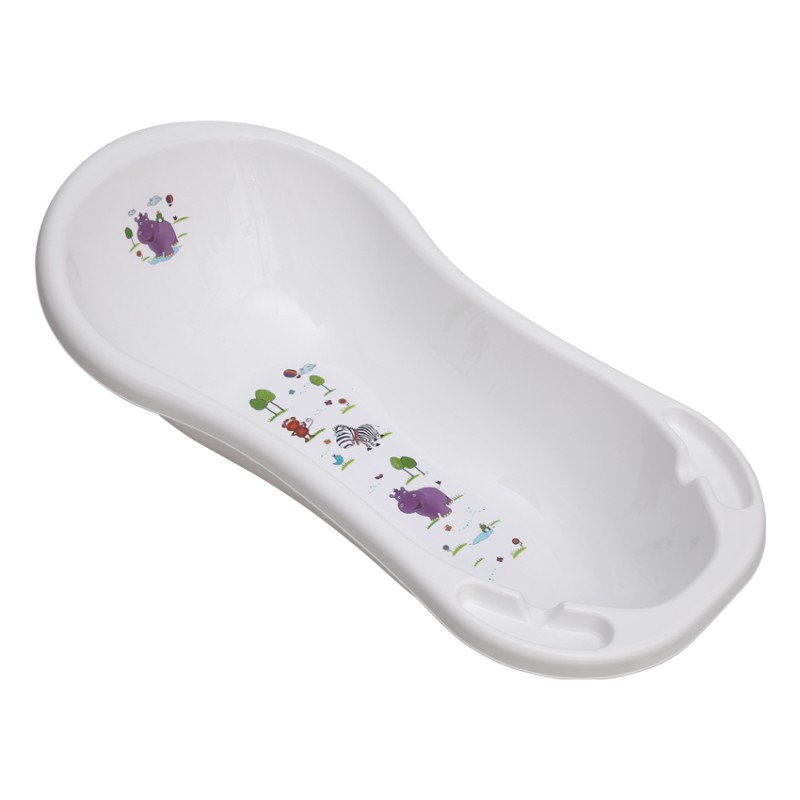 BABY BATH 100 HIPPO WHITE