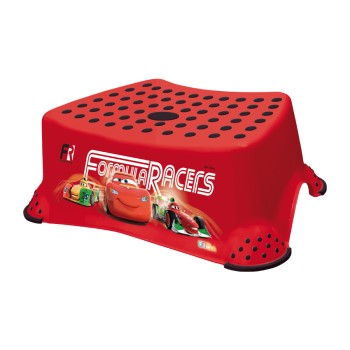 STEP STOOL AUTO RED