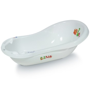 BATH 84 CM  WHITE DINO
