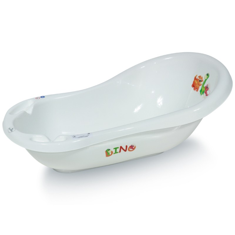 BATH 84 CM  WHITE DINO
