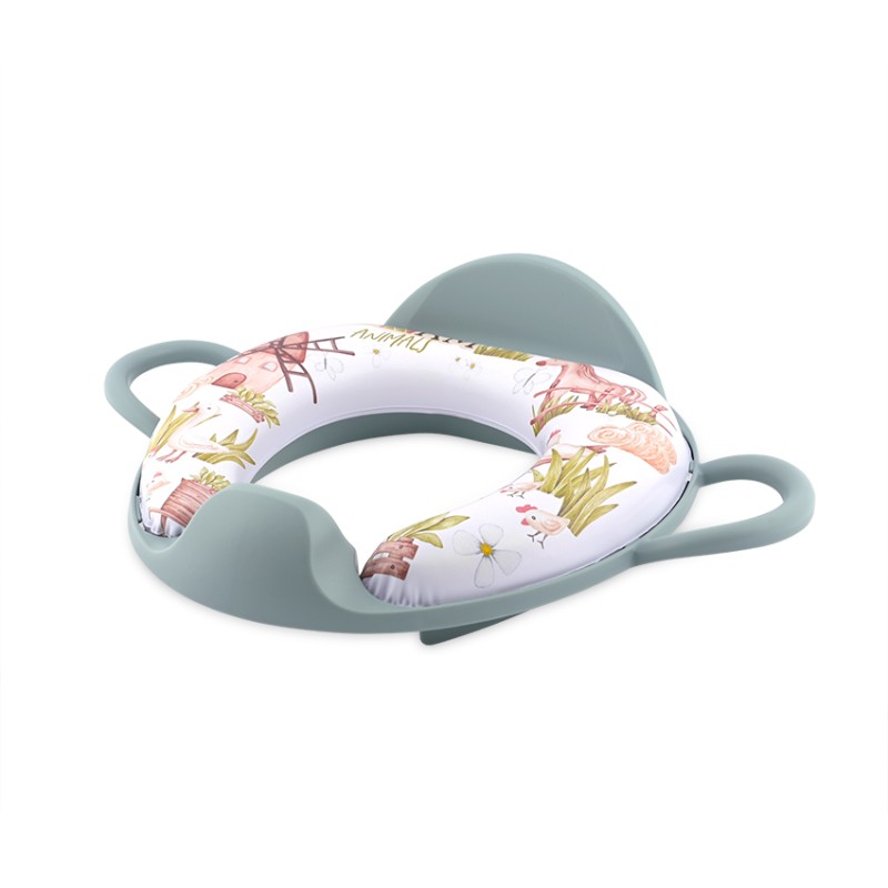 SOFT TRAINING SEAT WITH BACKREST GREEN FARM