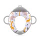 SOFT TRAINING SEAT WITH BACKREST GREY ANIMALS SOFT TRAINING SEAT WITH BACKREST GREY ANIMALS