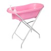 BATH TUB 88 CM WITH PLUG+THERM+BATH PAD PINK