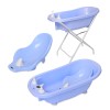 BATH TUB 88 CM WITH PLUG+THERM+BATH PAD BLUE