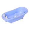 BATH TUB 88 CM WITH PLUG+THERM+BATH PAD BLUE