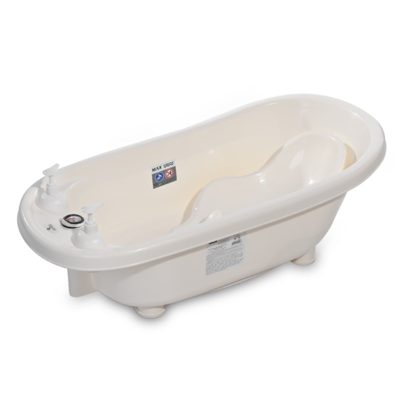 BATH TUB 88 CM WITH PLUG+THERM+BATH PAD WHITE