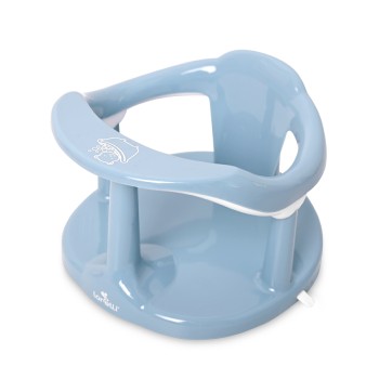 BATH RING HAPPY BUBBLES STONE BLUE BEAR