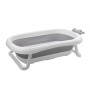 FOLDING BATHTUB 83 CM WITH PLUG ROYAL GREY