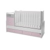 BED TREND PLUS NEW COLOUR WHITE/ORCHID PINK