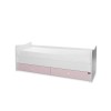 BED TREND PLUS NEW COLOUR WHITE/ORCHID PINK