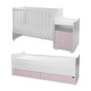 BED TREND PLUS NEW COLOUR WHITE/ORCHID PINK