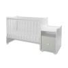 BED TREND PLUS NEW COLOUR WHITE/MILKY GREEN