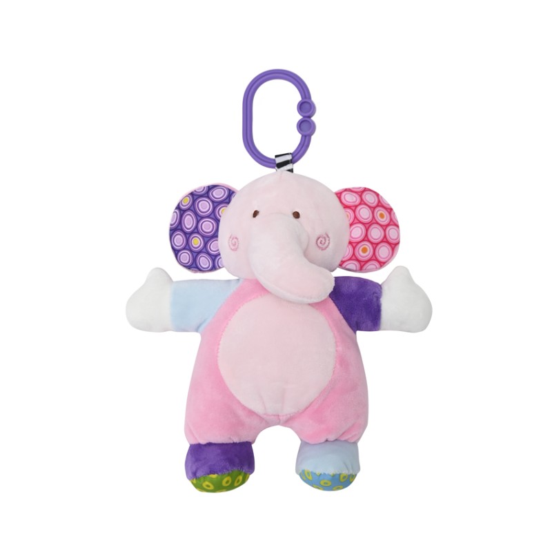 TOY LORELLI TOYS ELEPHANT PINK