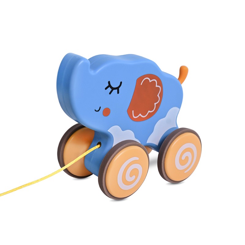 PULL-ALONG TOY ELEPHANT