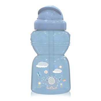 SPORT SIPPER WITH STRAW ANIMALS MOONLIGHT BLUE
