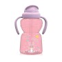SPORT SIPPER WITH STRAW AND HANDLE BLUSH PINK