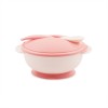 SET FEEDING BOWL+SPOON BLUSH PINK