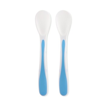 SPOONS IN CASE 2 PCS BLUE