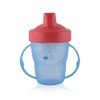 HANDLE CUP WITH HARD SPOUT 210ML BLUE