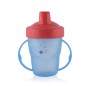 HANDLE CUP WITH HARD SPOUT 210ML BLUE