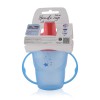 HANDLE CUP WITH HARD SPOUT 210ML BLUE