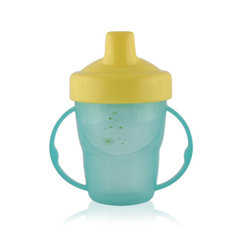HANDLE CUP WITH HARD SPOUT 210ML GREEN