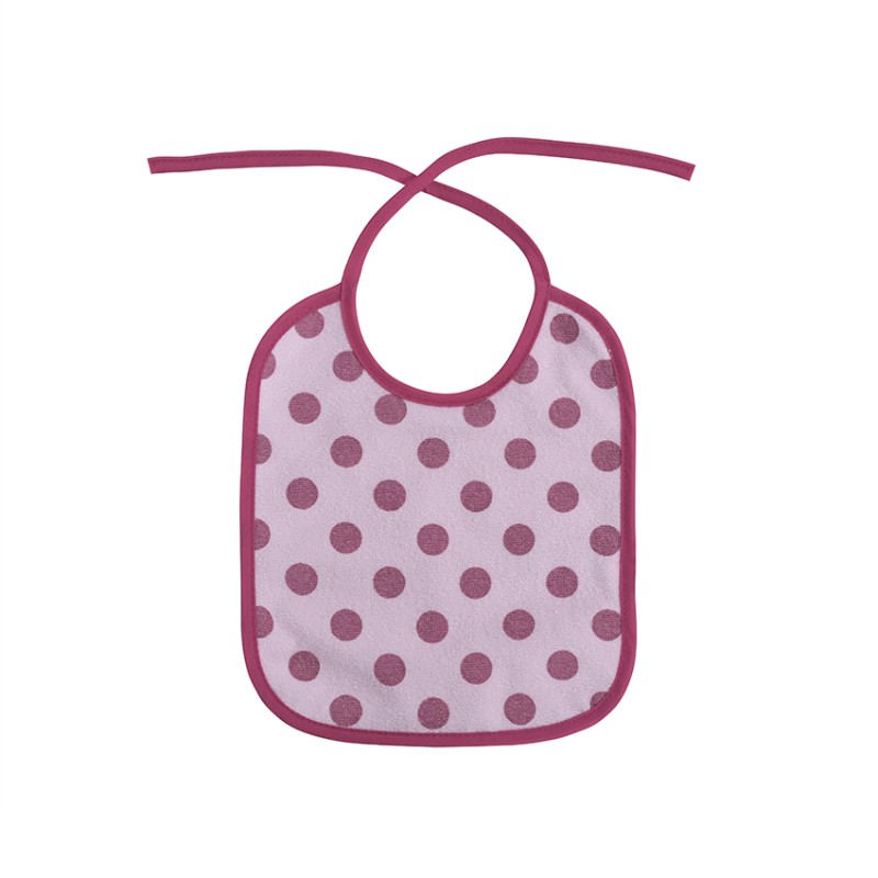 BIBS SET 7 PCS WITH TIES GIRL