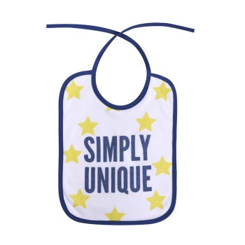 BIBS SET 7 PCS DOUBLE WITH TIES UNI