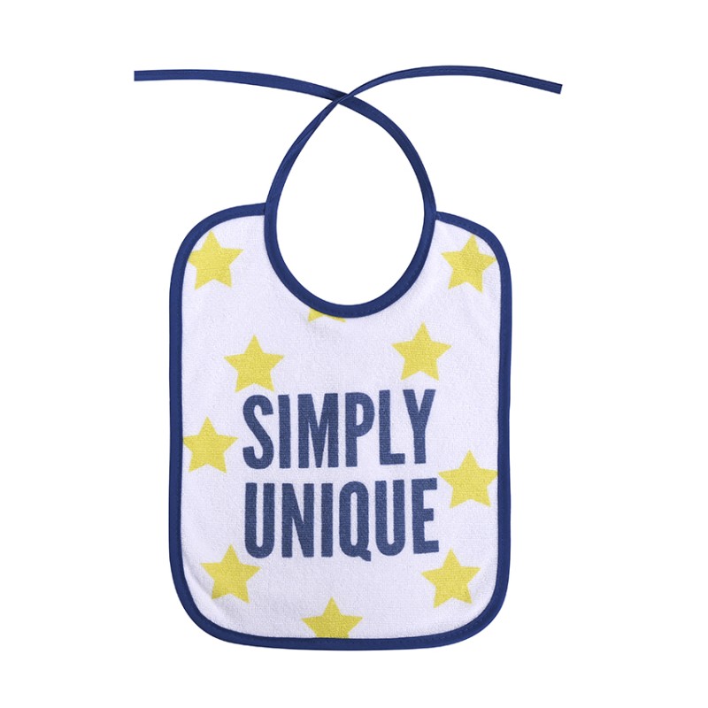 BIBS SET 7 PCS DOUBLE WITH TIES UNI