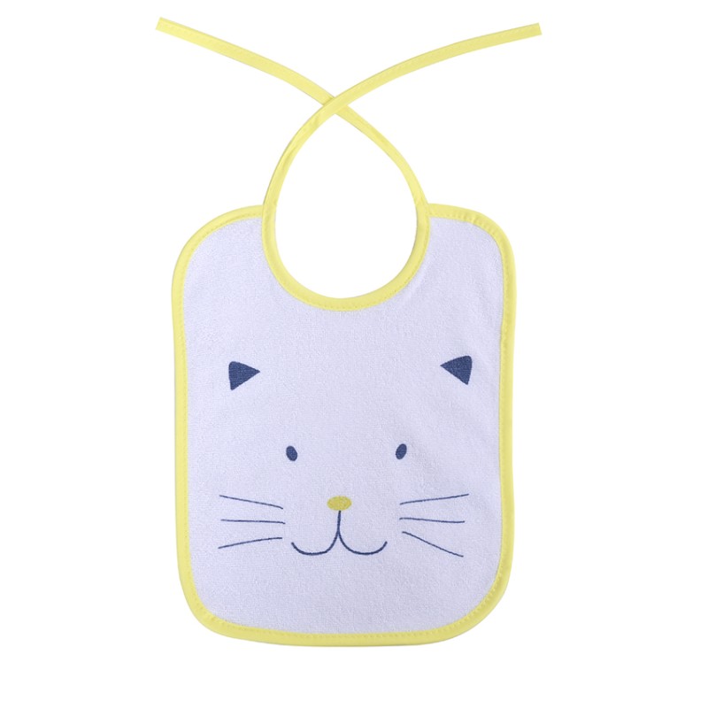 BIBS SET 7 PCS DOUBLE WITH TIES UNI