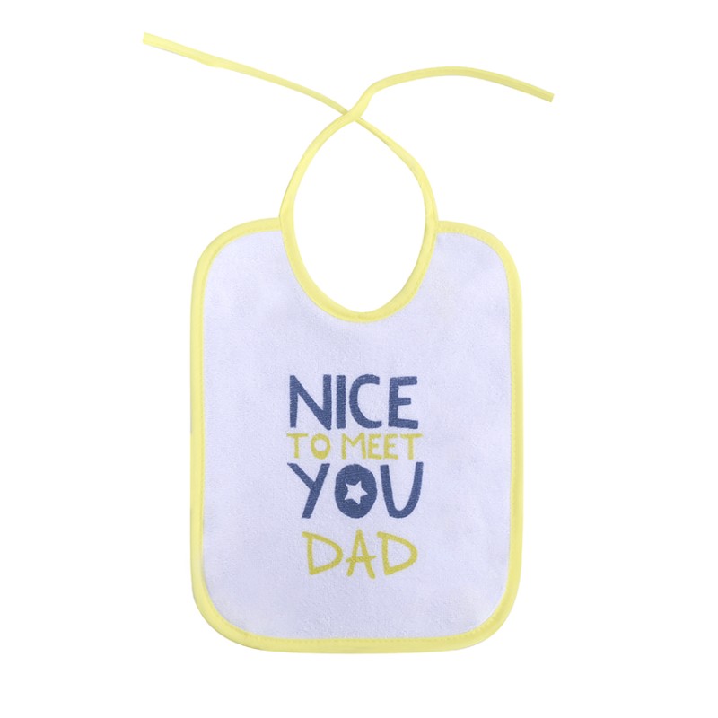 BIBS SET 7 PCS DOUBLE WITH TIES UNI