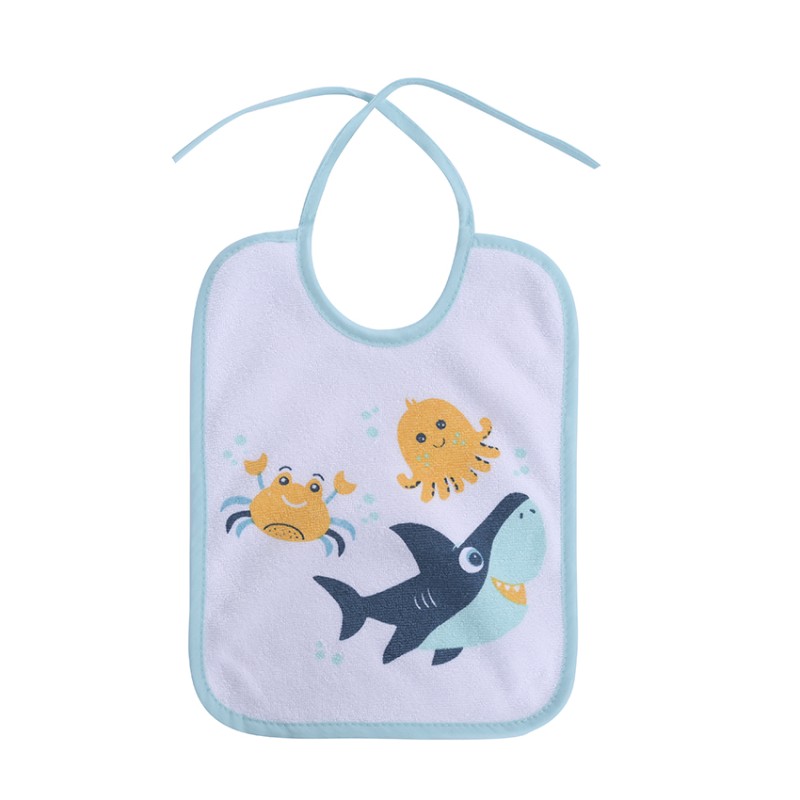 BIBS SET 7 PCS DOUBLE WITH TIES BOY