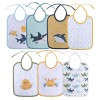 BIBS SET 7 PCS DOUBLE WITH TIES BOY