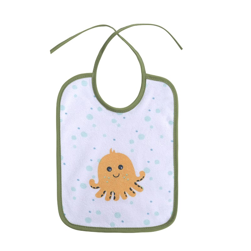 BIBS SET 7 PCS DOUBLE WITH TIES BOY