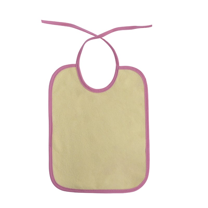 BIBS SET 7 PCS DOUBLE WITH TIES GIRL