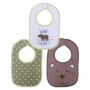 BIBS INTERLOCK SET 3 PCS WITH VELCRO UNI