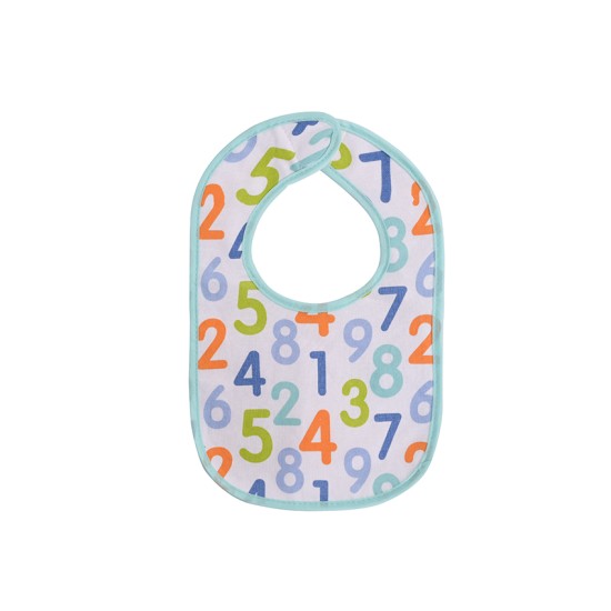 BIBS INTERLOCK SET 3 PCS WITH VELCRO BOY