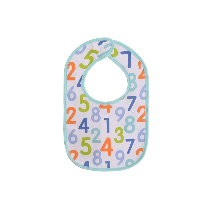 BIBS INTERLOCK SET 3 PCS WITH VELCRO BOY